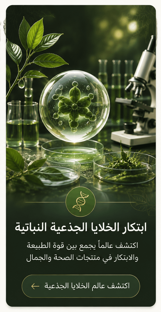 منتجات الخلايا الجذعية النباتية
