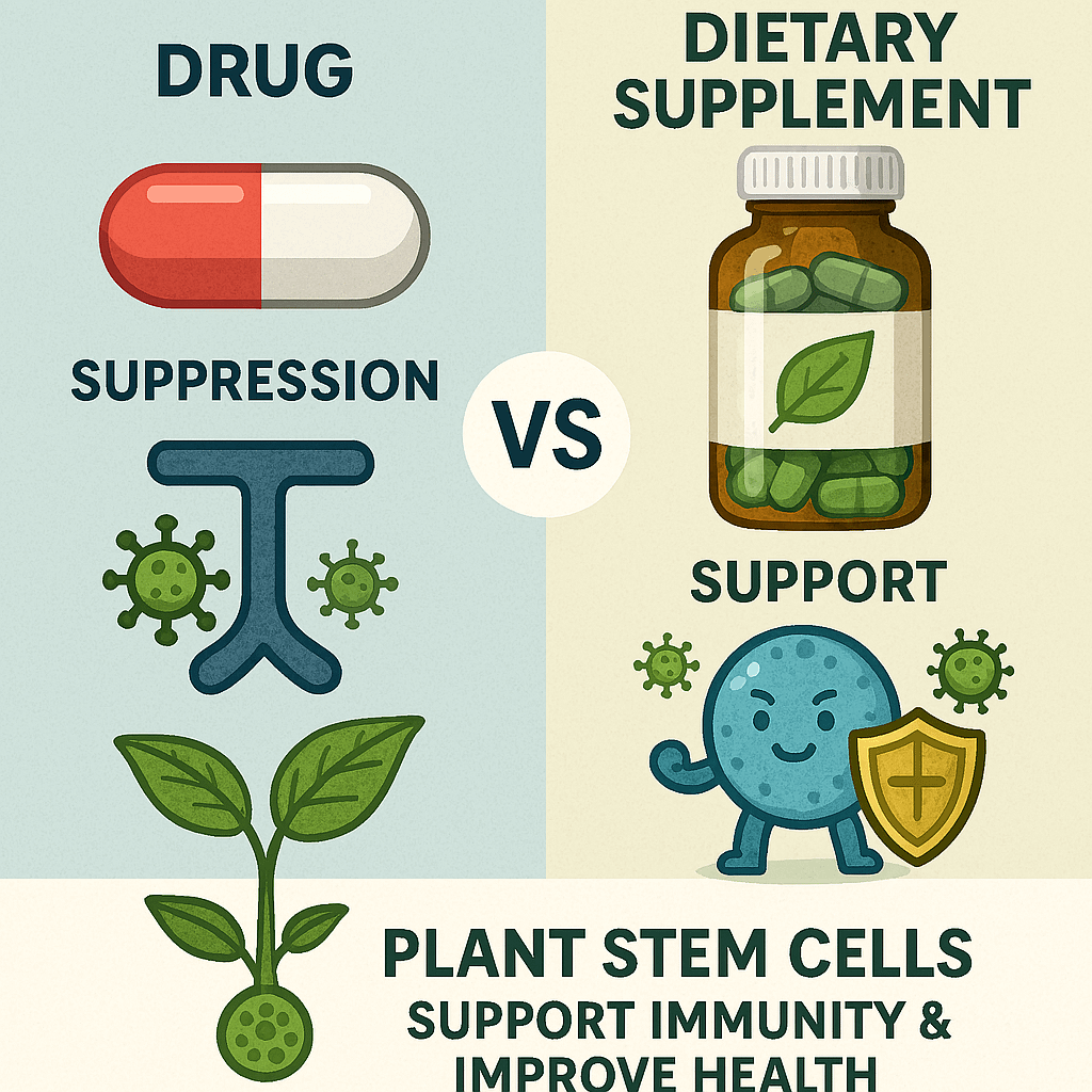 الفرق بين الدواء والمكمل الغذائي