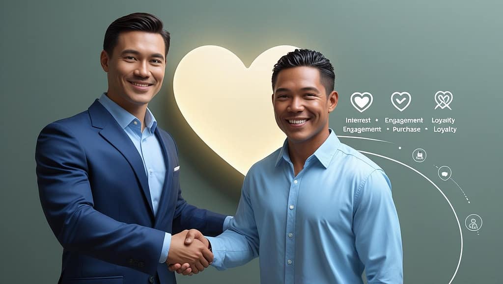 تحويل العميل المحتمل إلى زبون دائم بخطوات تسويقية ناجحة وبناء ثقة طويلة الأم