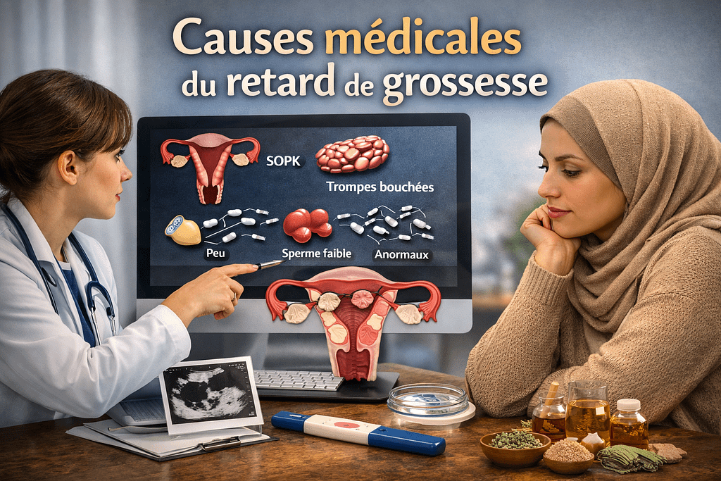 أفضل علاج طبيعي لتأخر الحمل